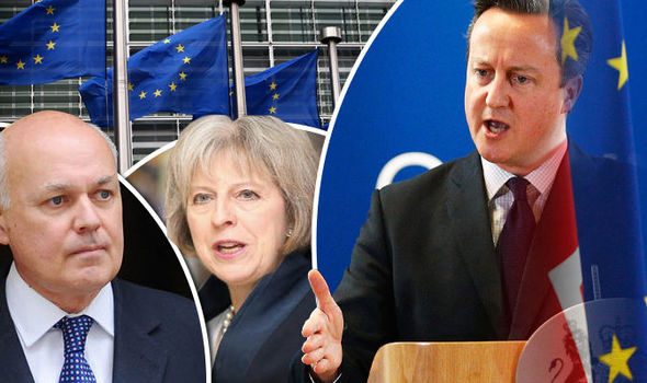 Royaume-Uni: ces conservateurs pro «Brexit» qui veulent la peau de Cameron