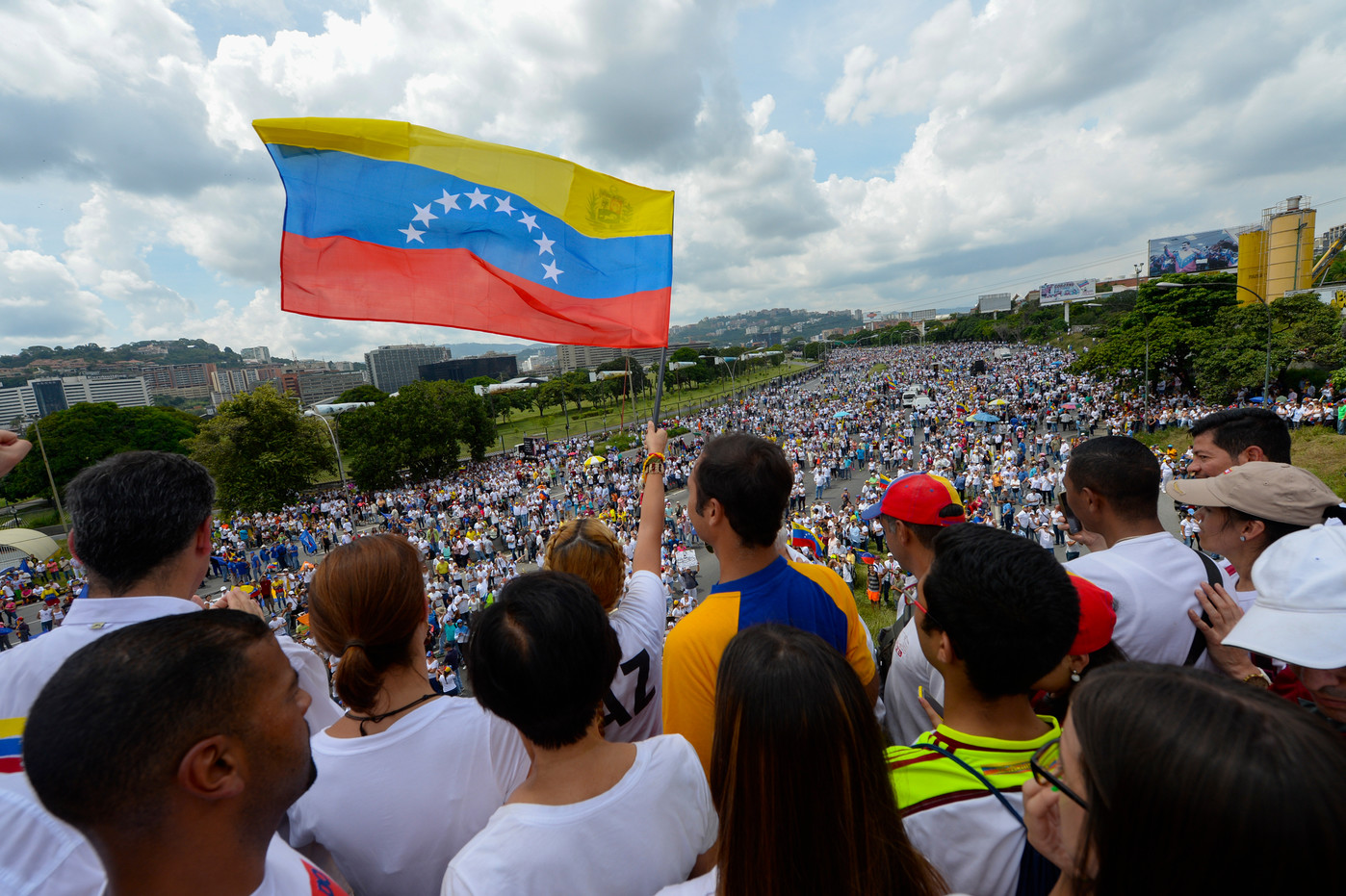 Venezuela: manifestation « monstre » de l’opposition pour forcer le départ du président Nicolas Maduro
