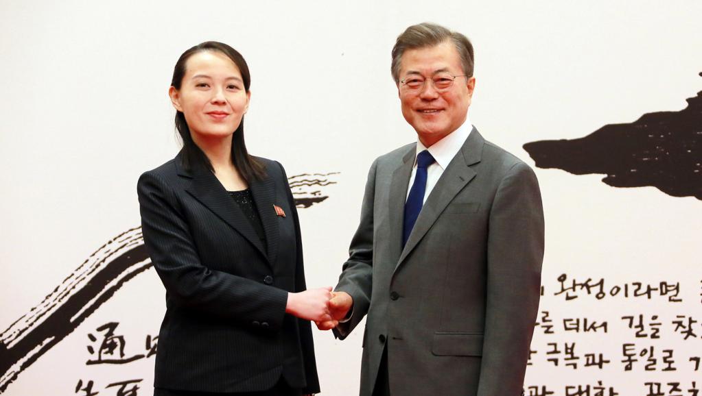 Corée: le président Kim Jong-un tend la main à son omologue Moon Jae-in