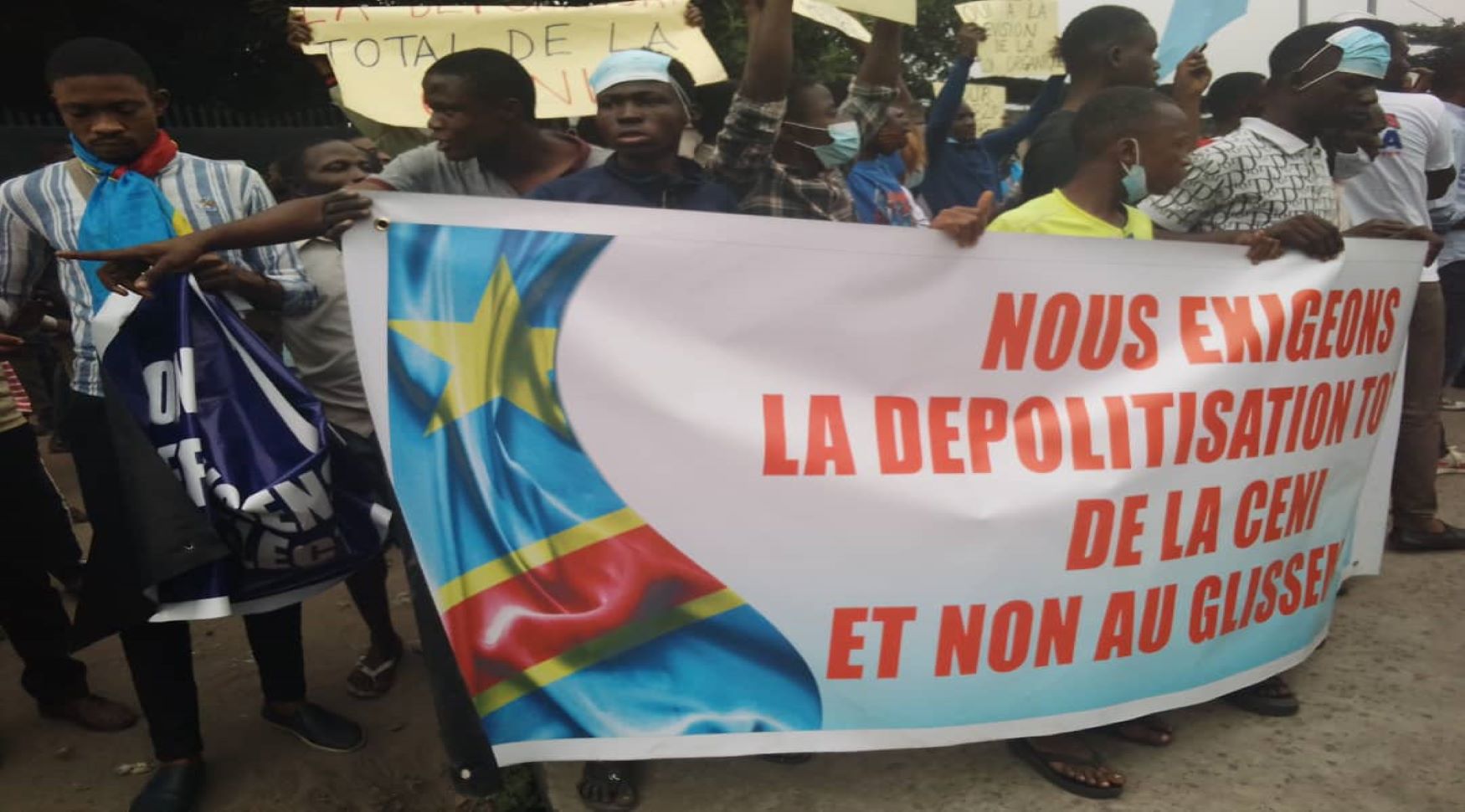 RDC: première marche des «forces politiques et sociales» pour exiger la réforme de la Céni