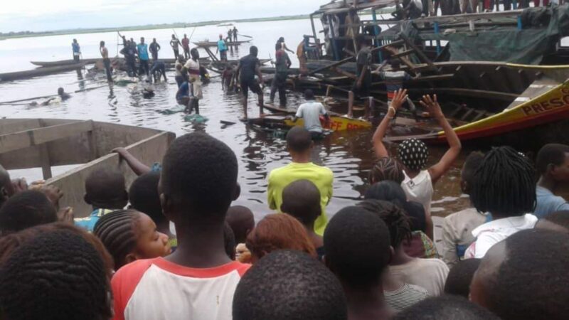 RDC: au moins 40 morts dans un naufrage d’une embarcation à Mbandaka