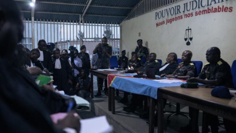 Procès de massacre de Goma: la défense demande l’acquittement des officiers